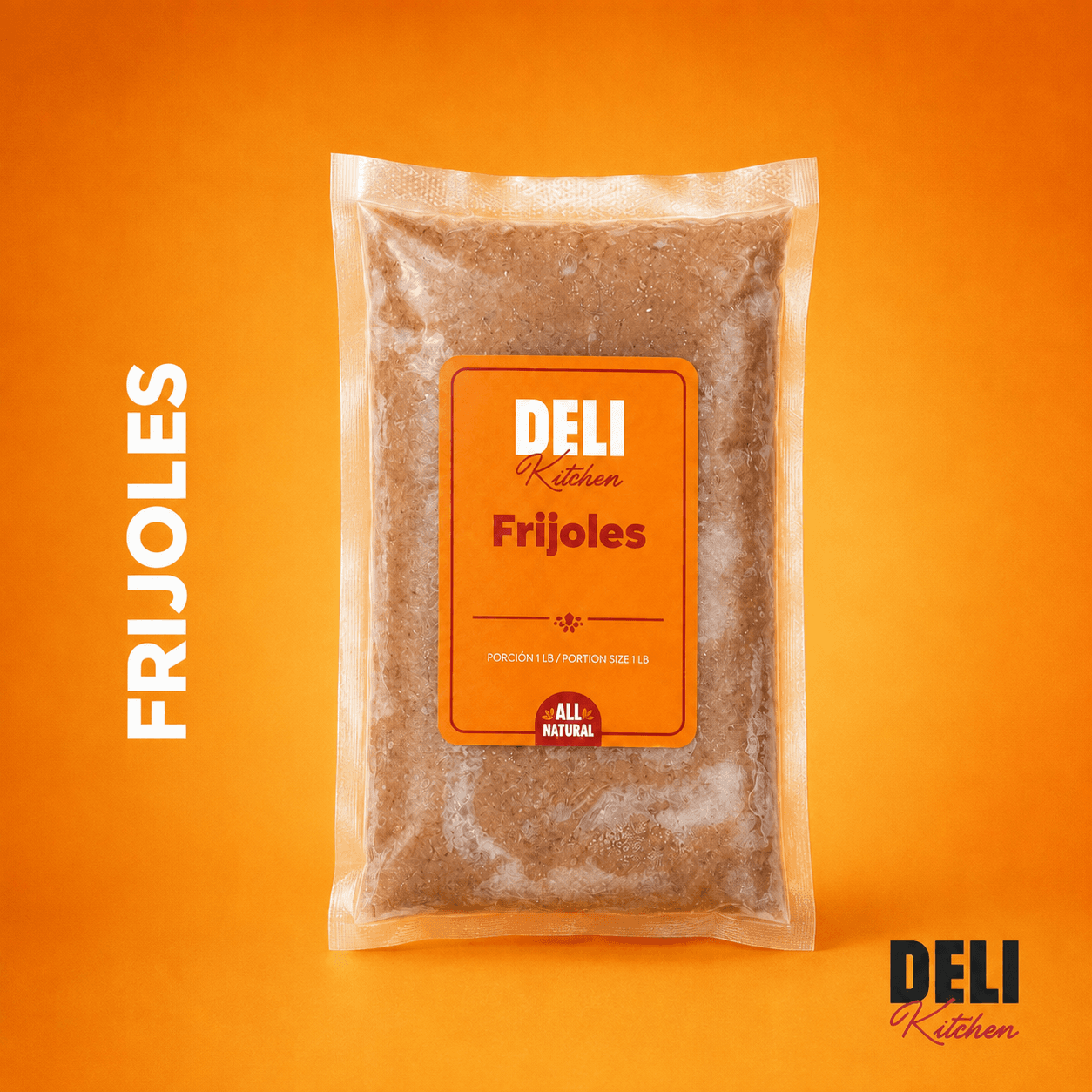 Deli Kitchen Frijoles frozen pack