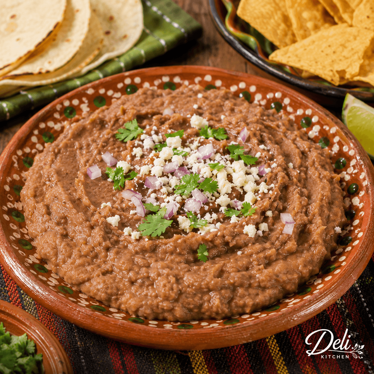 Frijoles prepared dish