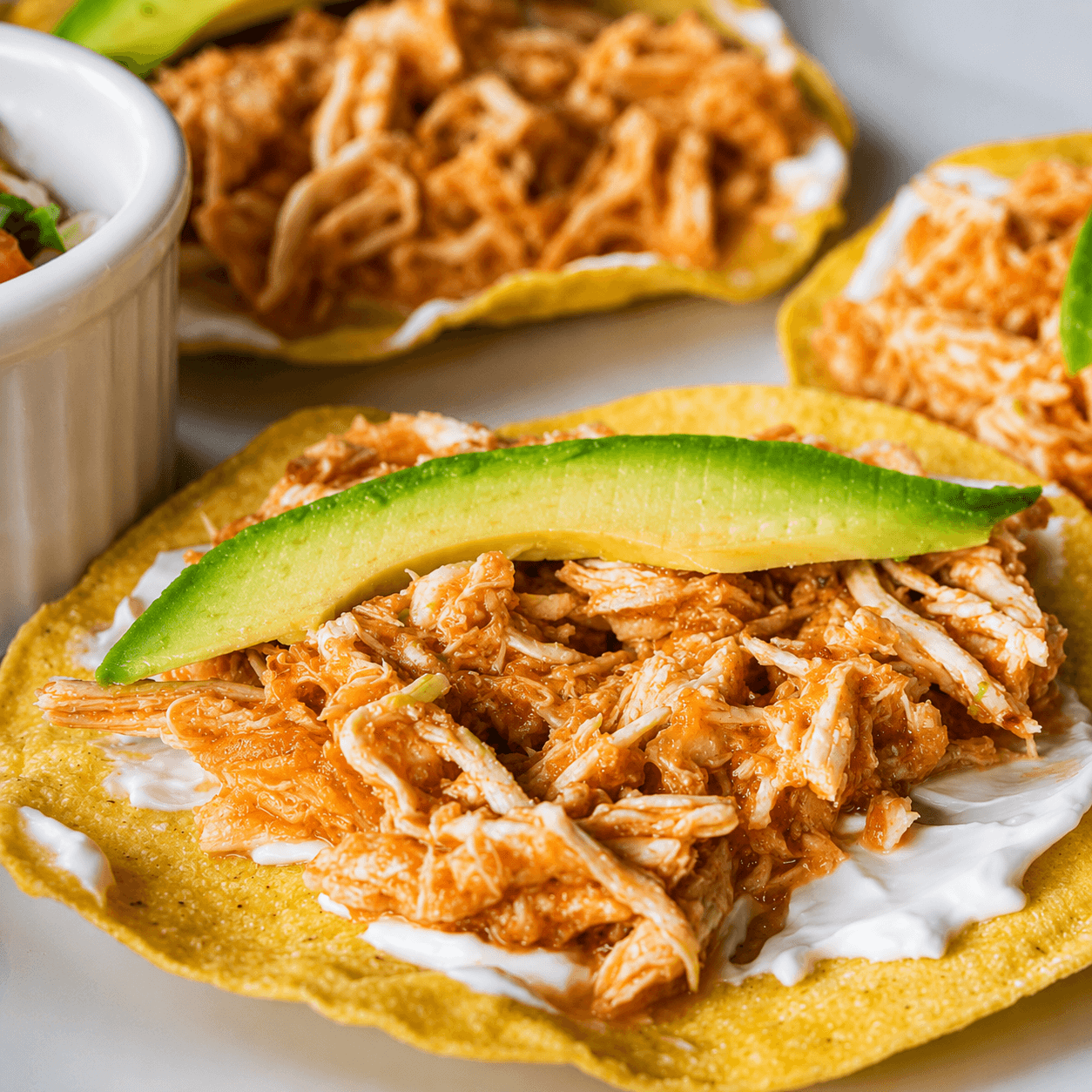 Tinga de Pollo prepared dish