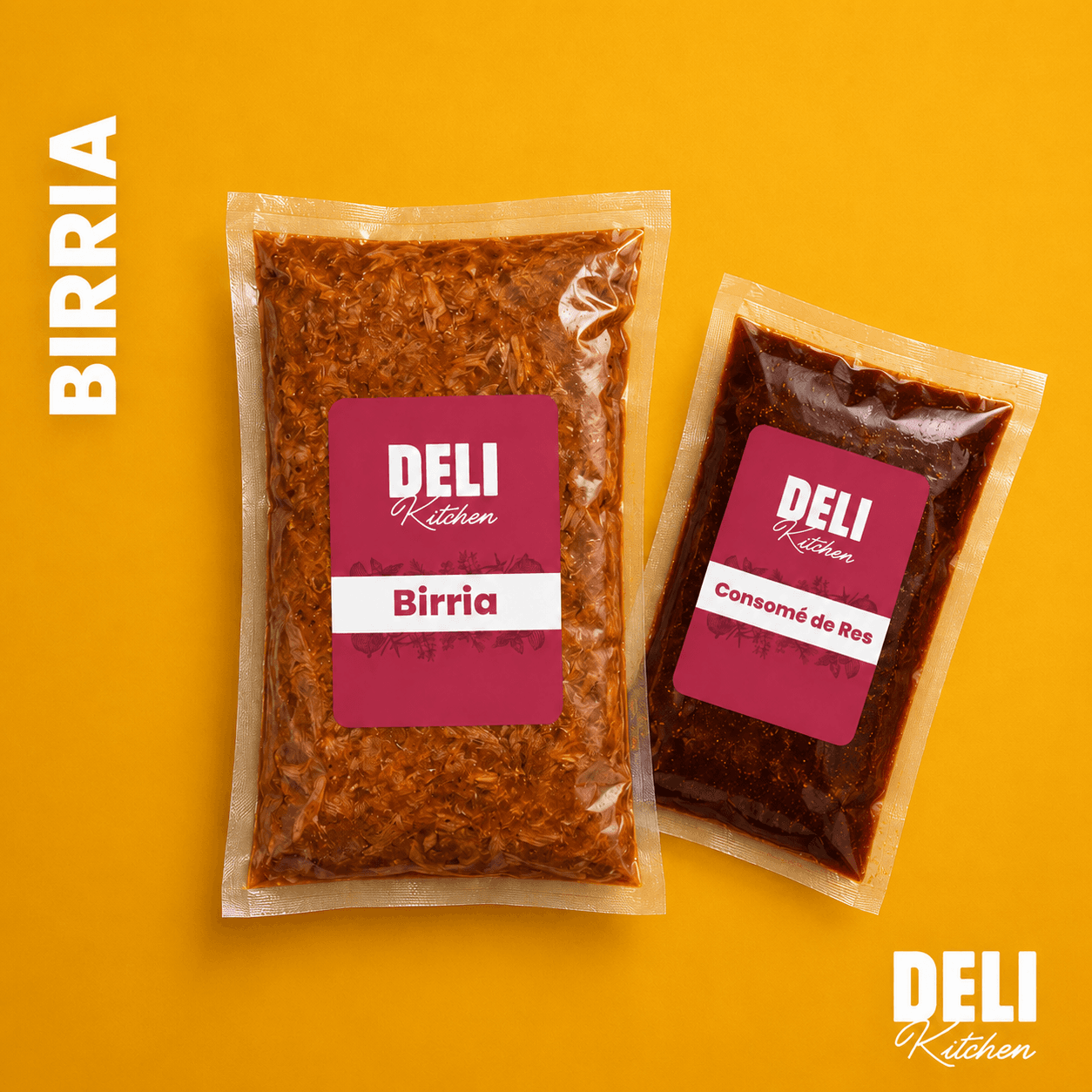 Deli Kitchen Birria frozen pack