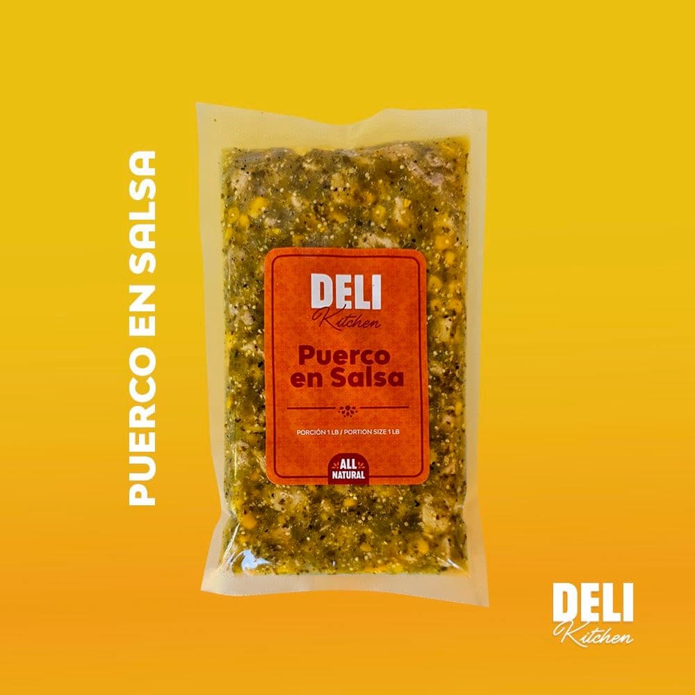 Deli Kitchen Puerco en Salsa Verde frozen pack